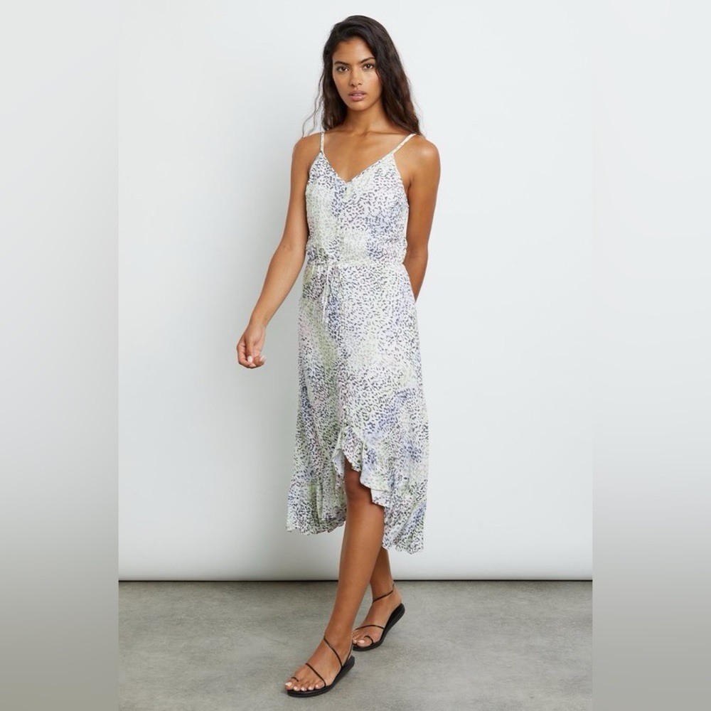 Rails printed Frida midi dress